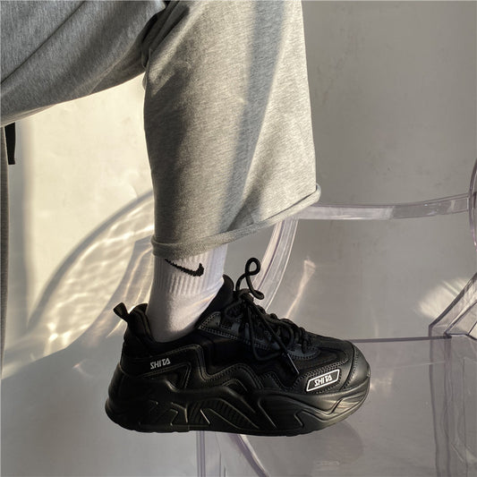Zapatos Deportivos Gruesos para Hombre Otoño Invierno - Suela Elevada Confort