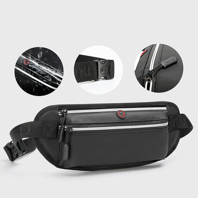 Bolsa Mensajero Deportiva Impermeable para Hombre - Mochila Pecho Outdoor - Image 7