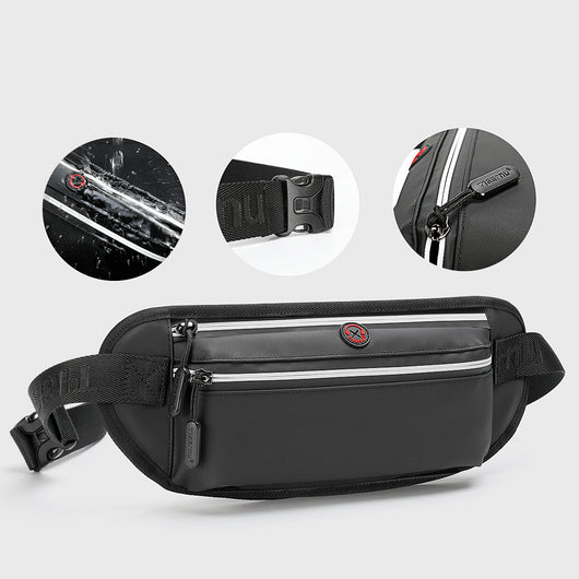 Bolsa Mensajero Deportiva Impermeable para Hombre - Mochila Pecho Outdoor - Image 7