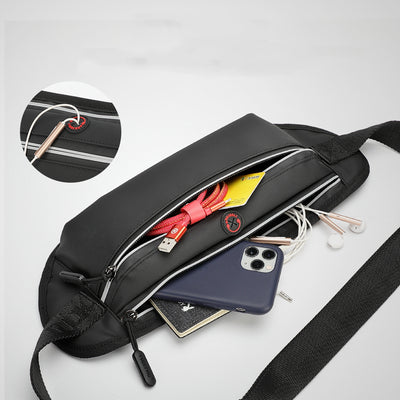 Bolsa Mensajero Deportiva Impermeable para Hombre - Mochila Pecho Outdoor - Image 5
