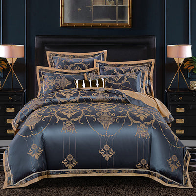 Juego de 4 Piezas de Ropa de Cama Estilo Europeo Lujo Contemporáneo - Image 23