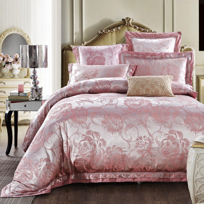 Juego de 4 Piezas de Ropa de Cama Estilo Europeo Lujo Contemporáneo - Image 5