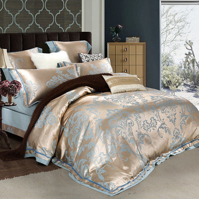 Juego de 4 Piezas de Ropa de Cama Estilo Europeo Lujo Contemporáneo - Image 9