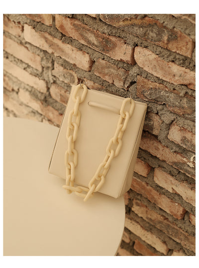 Bolsa Cuadrada Portátil con Cadena Acrílica - Cartera Tote Elegante para Mujer - Image 19