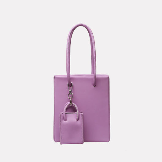 Bolsa Cuadrada Portátil con Cadena Acrílica - Cartera Tote Elegante para Mujer - Image 11