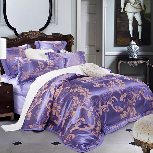 Juego de 4 Piezas de Ropa de Cama Estilo Europeo Lujo Contemporáneo - Image 17