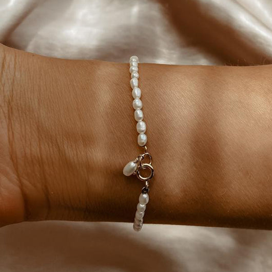 Pulsera de Perlas Barrocas Agua Dulce - Elegancia Versátil - Image 9