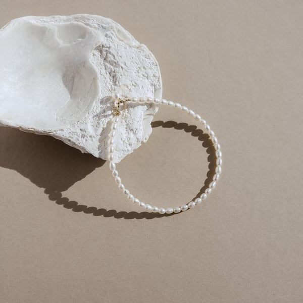 Pulsera de Perlas Barrocas Agua Dulce - Elegancia Versátil