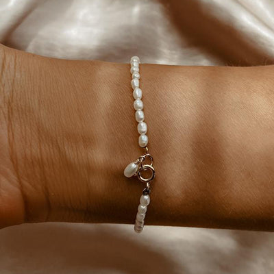 Pulsera de Perlas Barrocas Agua Dulce - Elegancia Versátil - Image 4