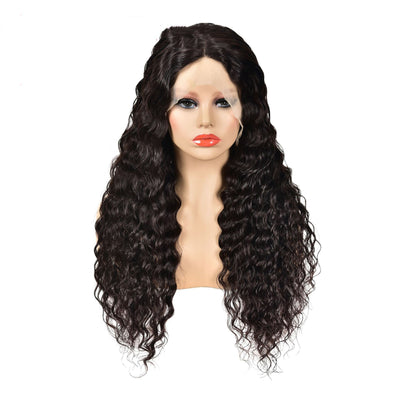 Peluca con Encaje en T - Cabello Cosido Natural y Ajustable - Image 9