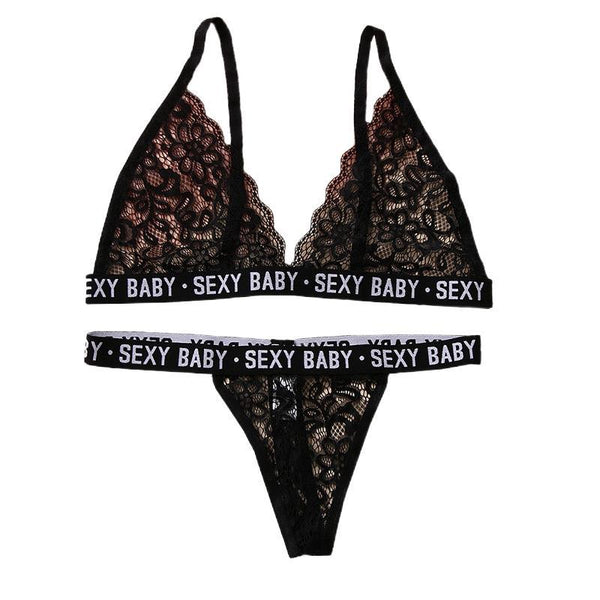 Bikini Sexy de Tres Puntos con Encaje para uso en Ecuador