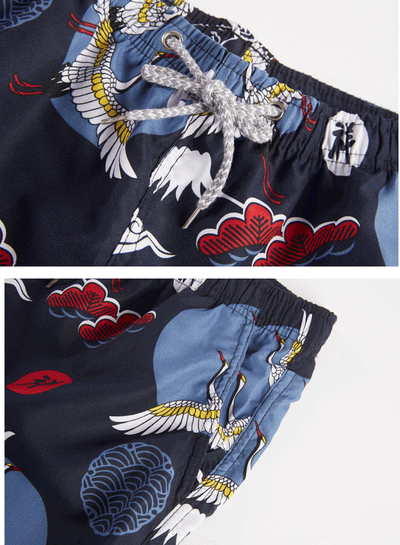 Pantalones Cortos de Playa Estampados para Hombre - Image 14