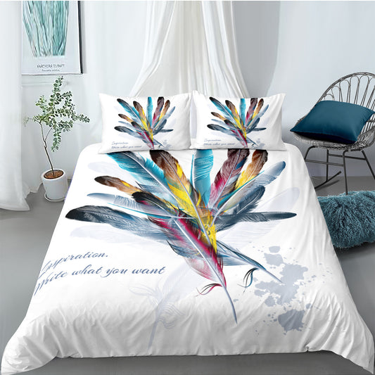 Juego de Cama Atrapasueños Estampado Digital - Set de 3 Piezas - Image 2