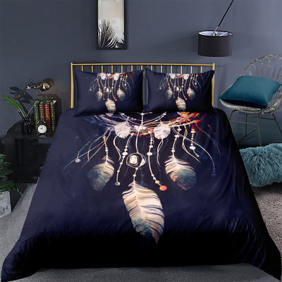 Juego de Cama Atrapasueños Estampado Digital - Set de 3 Piezas - Image 3