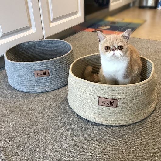 Cama Redonda Acogedora para Gatos y Perros Pequeños - Image 10
