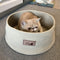 Cama Redonda Acogedora para Gatos y Perros Pequeños