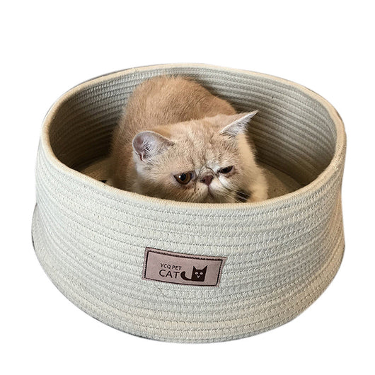 Cama Redonda Acogedora para Gatos y Perros Pequeños - Image 2