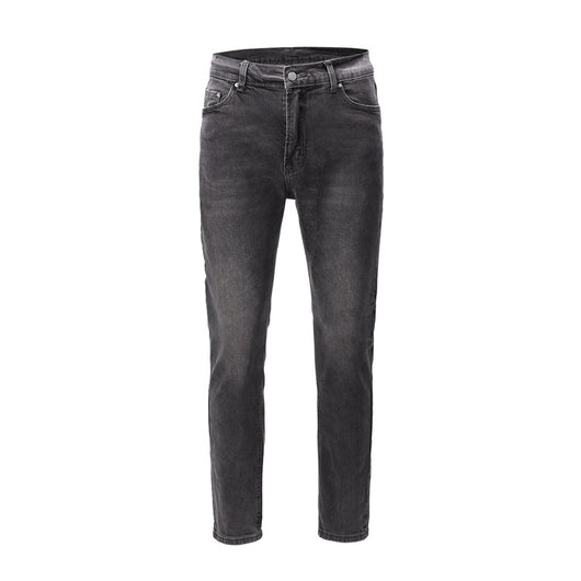 Jeans Retro de Cintura Alta para Hombre con Corte Ajustado - Image 9