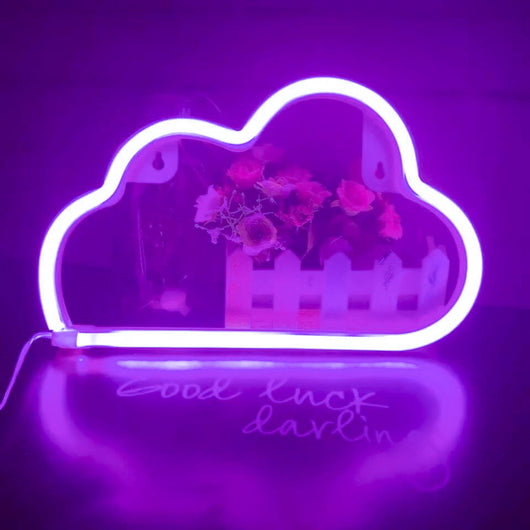 Luz Nube Neón LED - Decoración Mural Colgante - Image 21