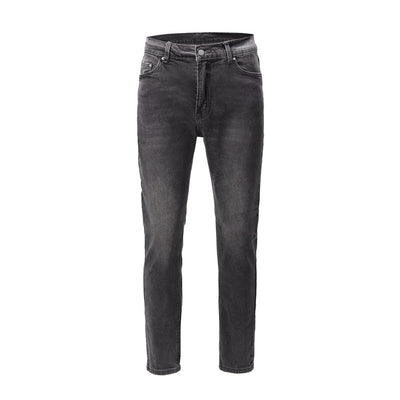 Jeans Retro de Cintura Alta para Hombre con Corte Ajustado - Image 3