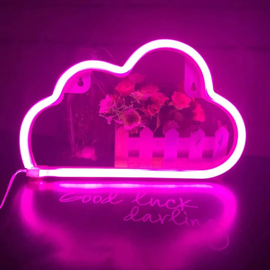 Luz Nube Neón LED - Decoración Mural Colgante - Image 8