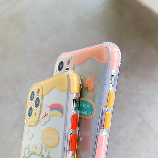 Funda de Silicona Protectora Compatible con Apple Diseño Oso Frutal - Image 10