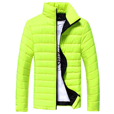 Chaqueta Acolchada Ligera Cuello Alto Slim Fit - Image 19