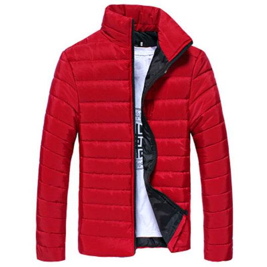 Chaqueta Acolchada Ligera Cuello Alto Slim Fit - Image 17