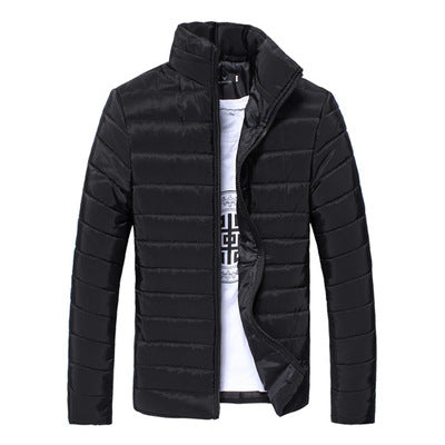 Chaqueta Acolchada Ligera Cuello Alto Slim Fit - Image 4