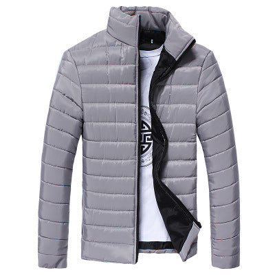 Chaqueta Acolchada Ligera Cuello Alto Slim Fit - Image 3
