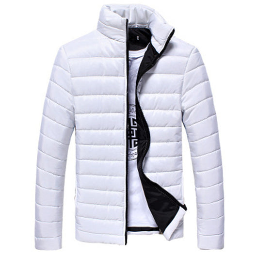 Chaqueta Acolchada Ligera Cuello Alto Slim Fit - Image 2