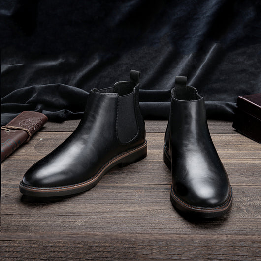 Botas Impermeables de Cuero para Hombre - Image 6