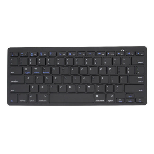 Teclado Inalámbrico Ultra Delgado Compatible con Móvil, Tablet y Computadora