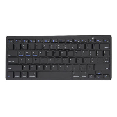 Teclado Inalámbrico Ultra Delgado Compatible con Móvil, Tablet y Computadora