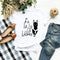 Camiseta Unisex con Letras de Calle