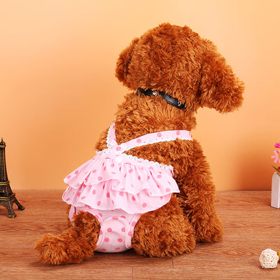 Falda Pantalón Fisiológico Teddy Dog Lunares para Menstruación - Image 7