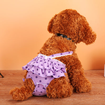 Falda Pantalón Fisiológico Teddy Dog Lunares para Menstruación - Image 3