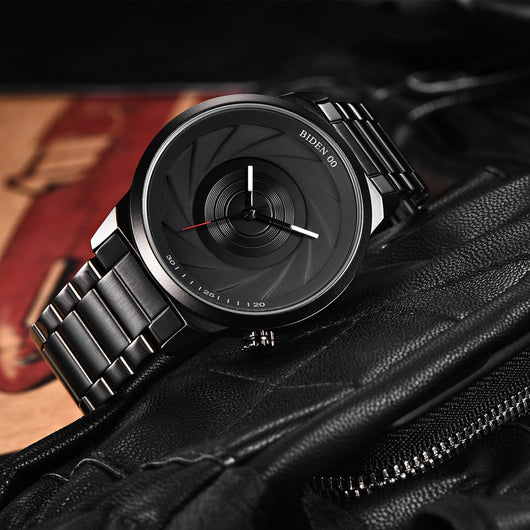 Reloj de Negocios para Hombre con Correa de Acero y Esfera Grande - Image 8