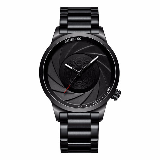 Reloj de Negocios para Hombre con Correa de Acero y Esfera Grande - Image 10
