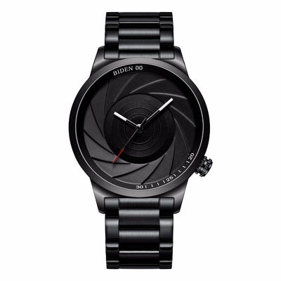 Reloj de Negocios para Hombre con Correa de Acero y Esfera Grande - Image 2