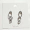 Aretes de Metal Brillante con Diseño Europeo y Americano