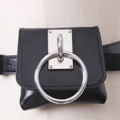 Bolsa Mensajera Convertible con Cadena Gruesa y Monedero Integrado - Image 18