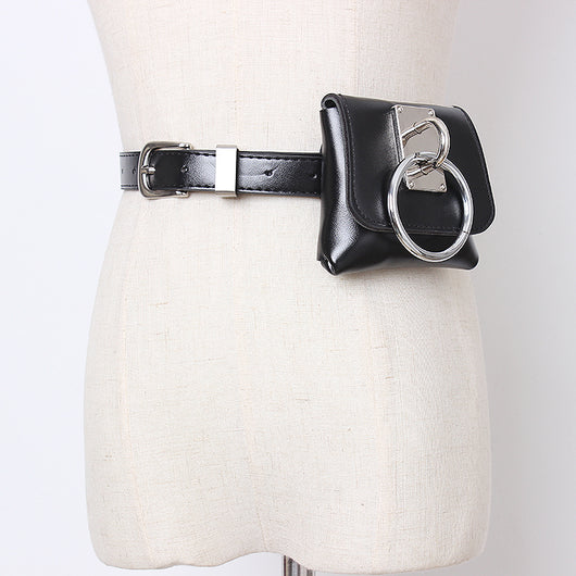 Bolsa Mensajera Convertible con Cadena Gruesa y Monedero Integrado - Image 28