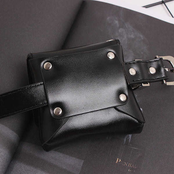 Bolsa Mensajera Convertible con Cadena Gruesa y Monedero Integrado
