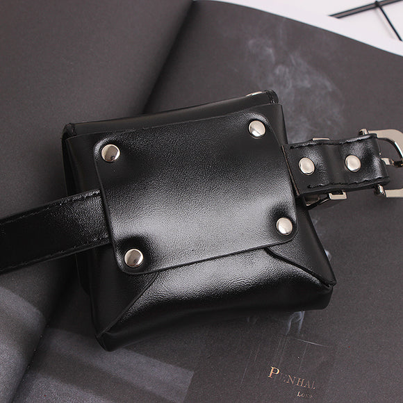 Bolsa Mensajera Convertible con Cadena Gruesa y Monedero Integrado
