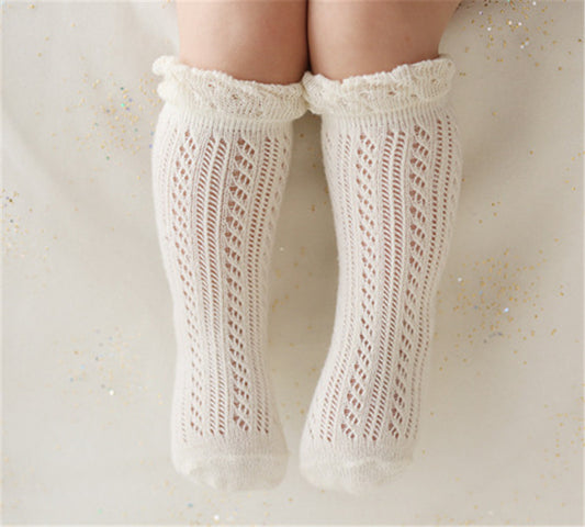 Calcetines de Malla Transpirable para Bebés y Niños - Protección Antimosquitos