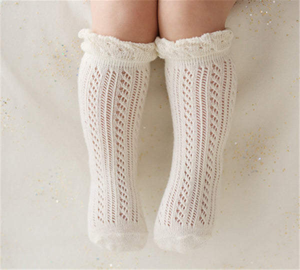 Calcetines de Malla Transpirable para Bebés y Niños - Protección Antimosquitos