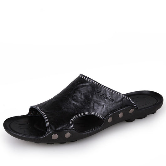 Sandalias de Cuero para Hombre - Cómodas y Elegantes para Verano - Image 8