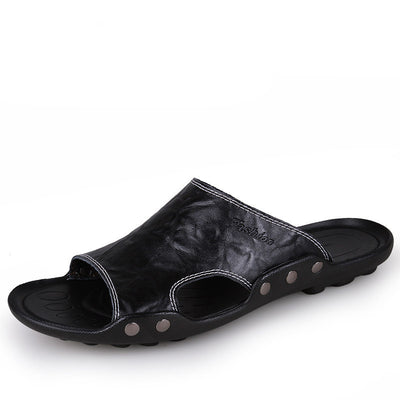 Sandalias de Cuero para Hombre - Cómodas y Elegantes para Verano - Image 2