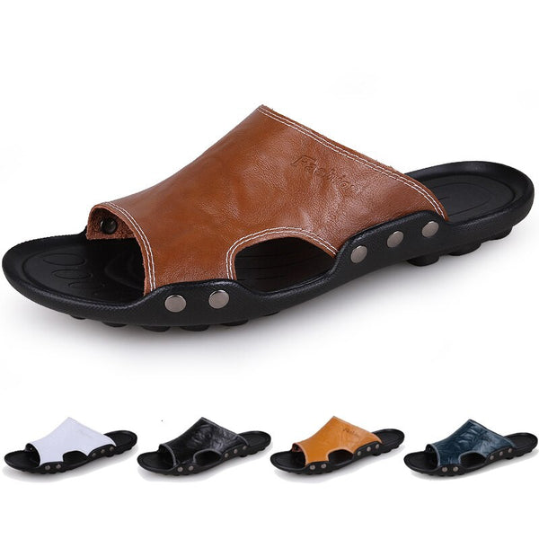Sandalias de Cuero para Hombre - Cómodas y Elegantes para Verano